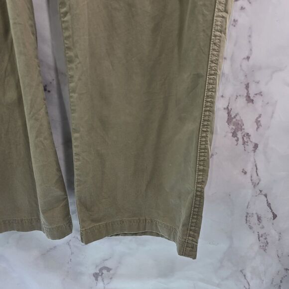 Columbia Pants Mens 40 X 30 Khaki Tan Canvas Straight Chino Regular Fit Twill - Picture 4 of 12